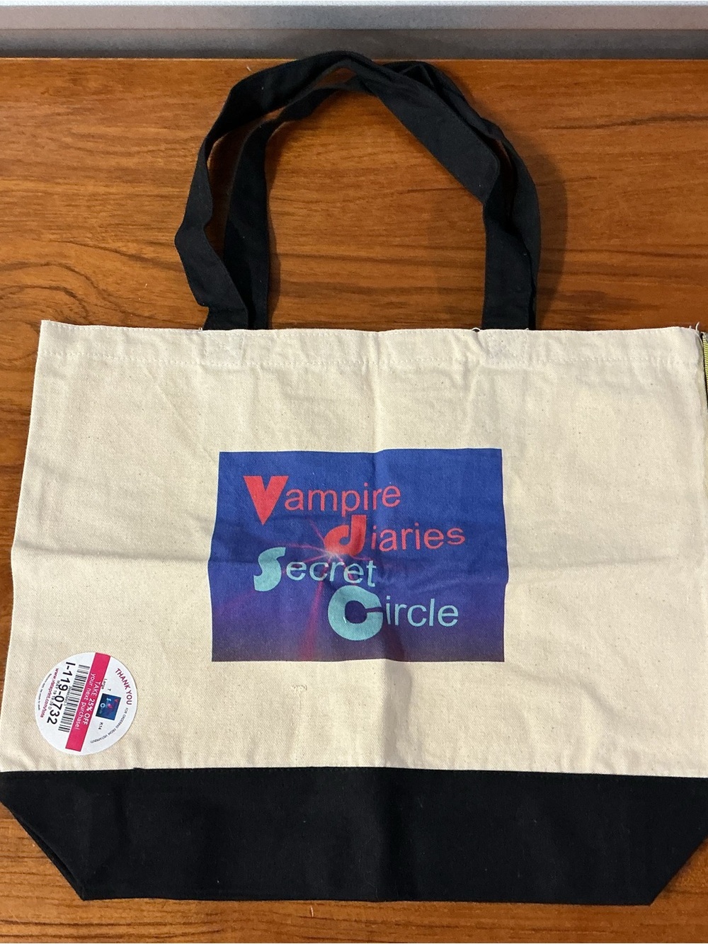 The Vampire Diaries Secret Circle Canvas Tote Bag